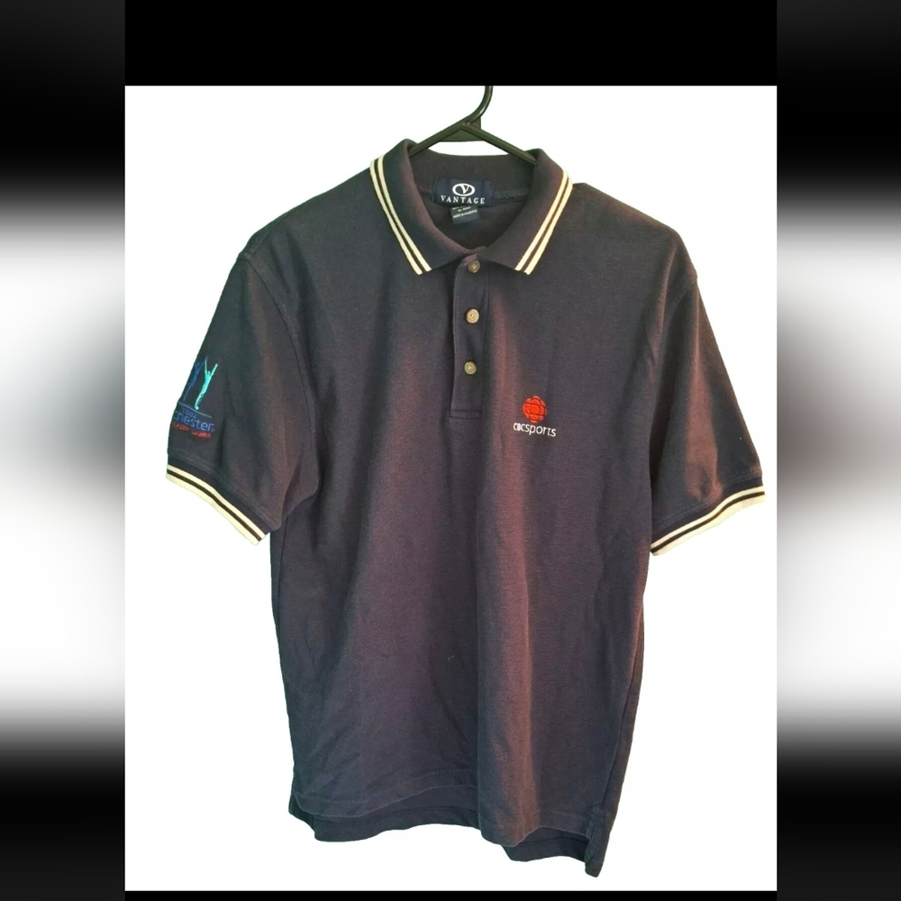 2002 Manchester Commonwealth Games CBC TV SPORTS Ladies MEDIA SHIRT Size S